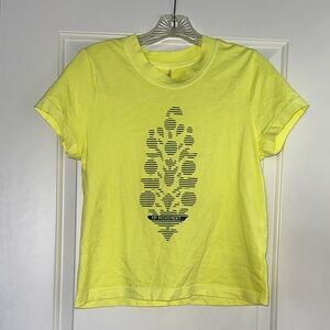 FP Movement by Free People Yellow Short Sleeve Tee